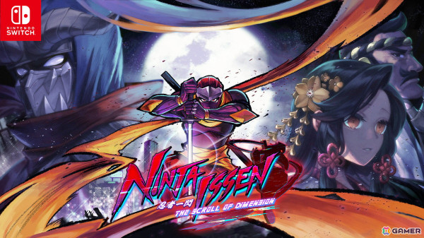 サイバーパンクの未来都市を舞台とした超高速ハイパー忍者アクションゲーム「Ninja Issen（忍者一閃）」のSwitch版が配信！の画像1