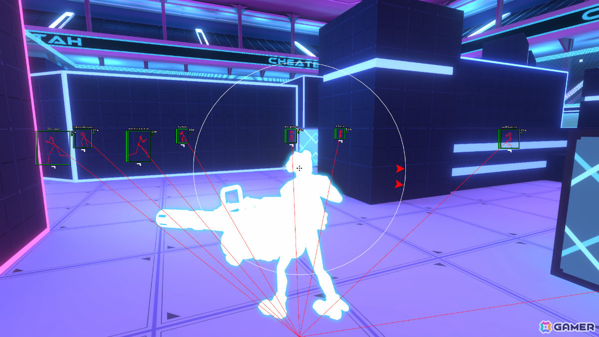 全員がチーターのオンラインFPS「Cheaters Cheetah」が3月10日にリリース！ウォールハックからエイムボットまで何でもアリの画像5