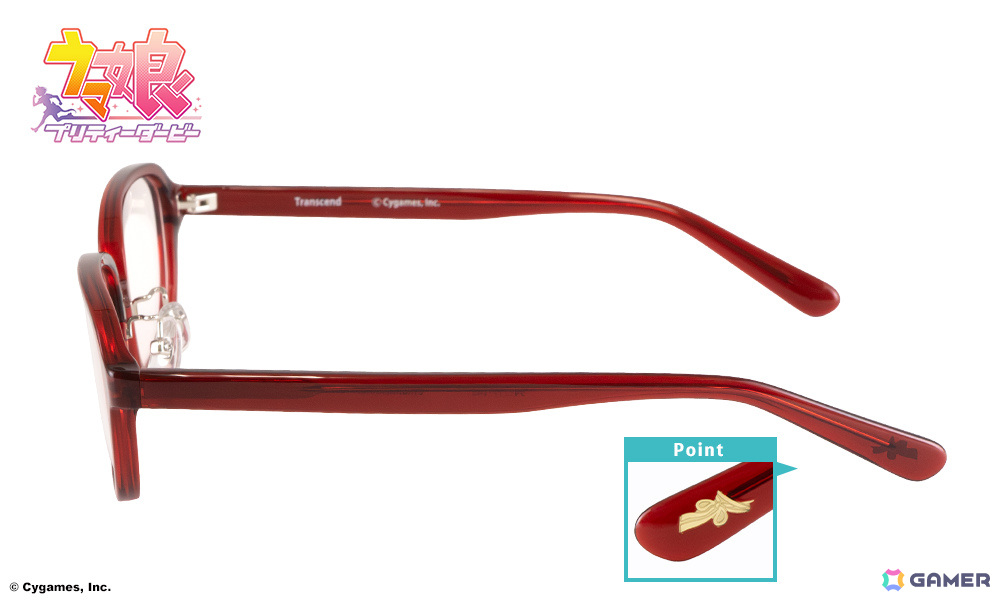 ウマ娘」トランセンドのコラボ眼鏡が登場！制服衣装時に着用している