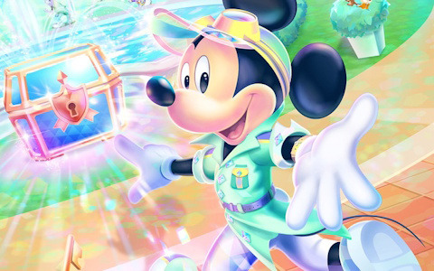ディズニー作品がモチーフの宝物を探す位置情報ゲーム「Disney STEP」のサービス開始日が3月3日に決定！