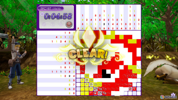 「ルーンファクトリー」の世界を体験できるお絵描きパズルゲーム「ピクセルクロス ルーンファクトリーエディション」が配信!の画像