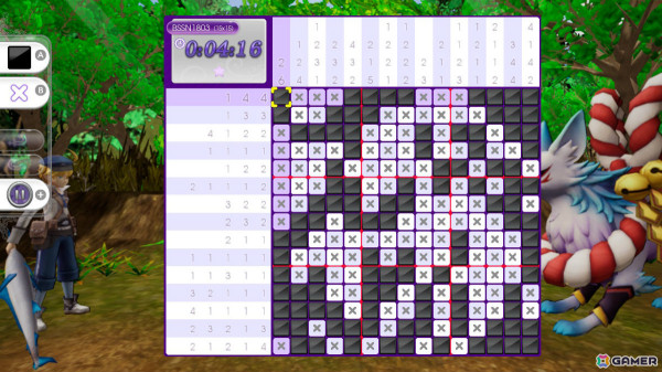 「ルーンファクトリー」の世界を体験できるお絵描きパズルゲーム「ピクセルクロス ルーンファクトリーエディション」が配信!の画像