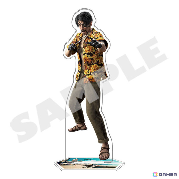 「龍が如く」グッズ自動販売機で「龍が如く8外伝」グッズが先行販売！アクリルキーホルダー、アクリルブロック、バンダナが登場の画像9