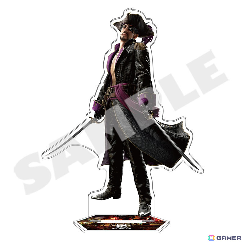 「龍が如く」グッズ自動販売機で「龍が如く8外伝」グッズが先行販売!アクリルキーホルダー、アクリルブロック、バンダナが登場の画像