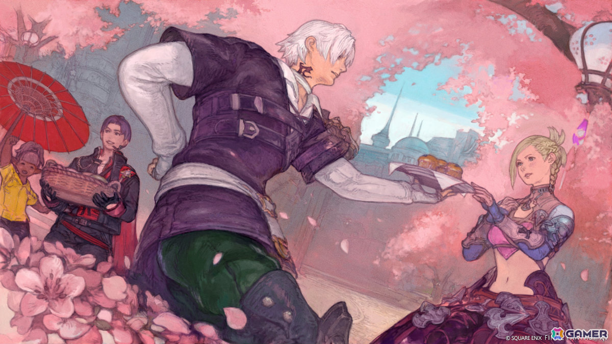 「FFXIV」でイベント「プリンセスデー」が3月3日より開催！各都市が鮮やかな飾りで彩られ、シーズナルクエストも楽しめるの画像