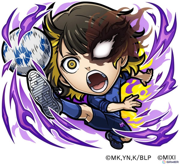 「コトダマン」×TVアニメ「ブルーロック」のコラボ第2弾が2月26日より開催！潔世一＆糸師凛や11傑バージョンの蜂楽廻などがコラボ召喚に登場の画像3
