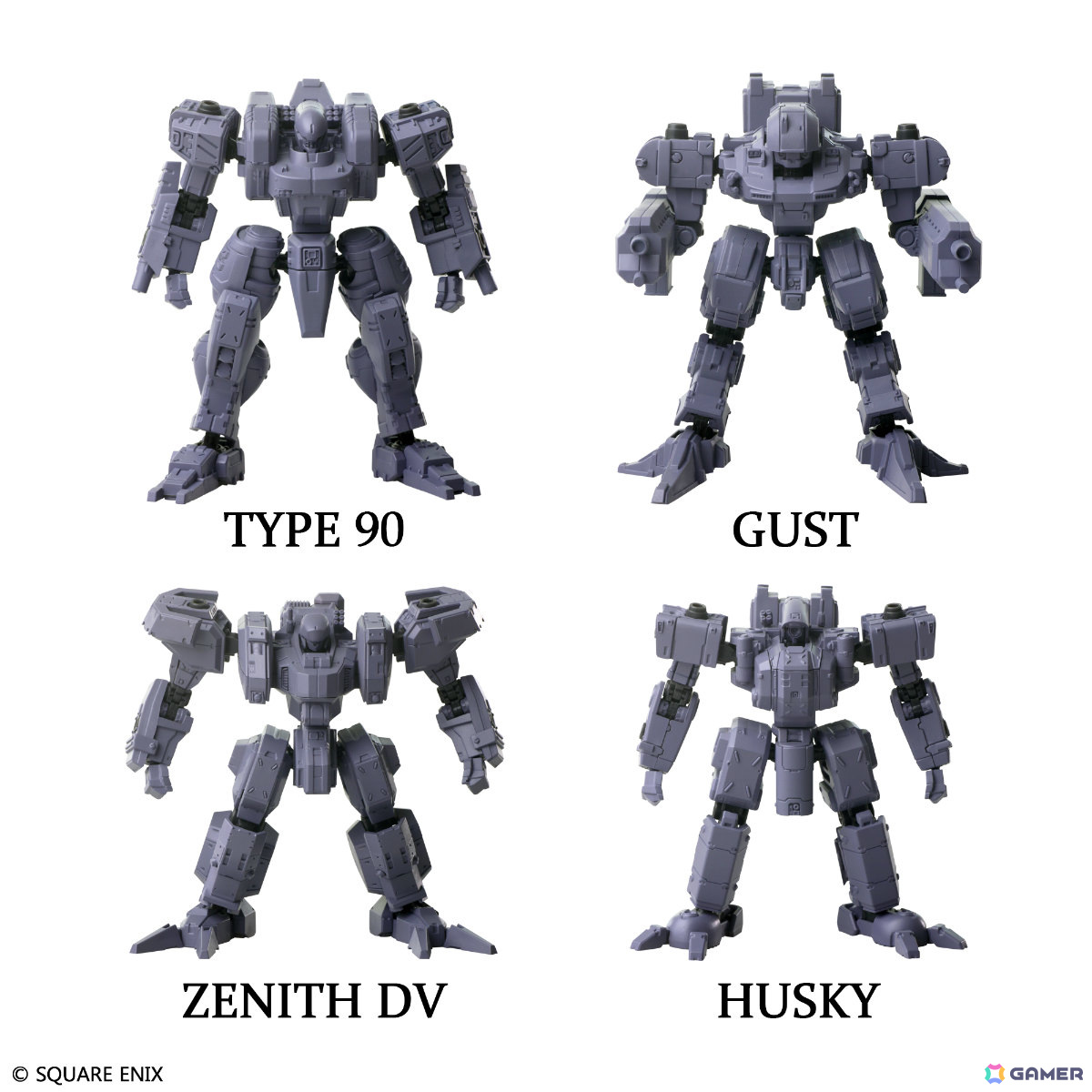 「フロントミッション ストラクチャーアーツ プラス」に1/48スケールZenith V 30th anniversary editionが登場!の画像