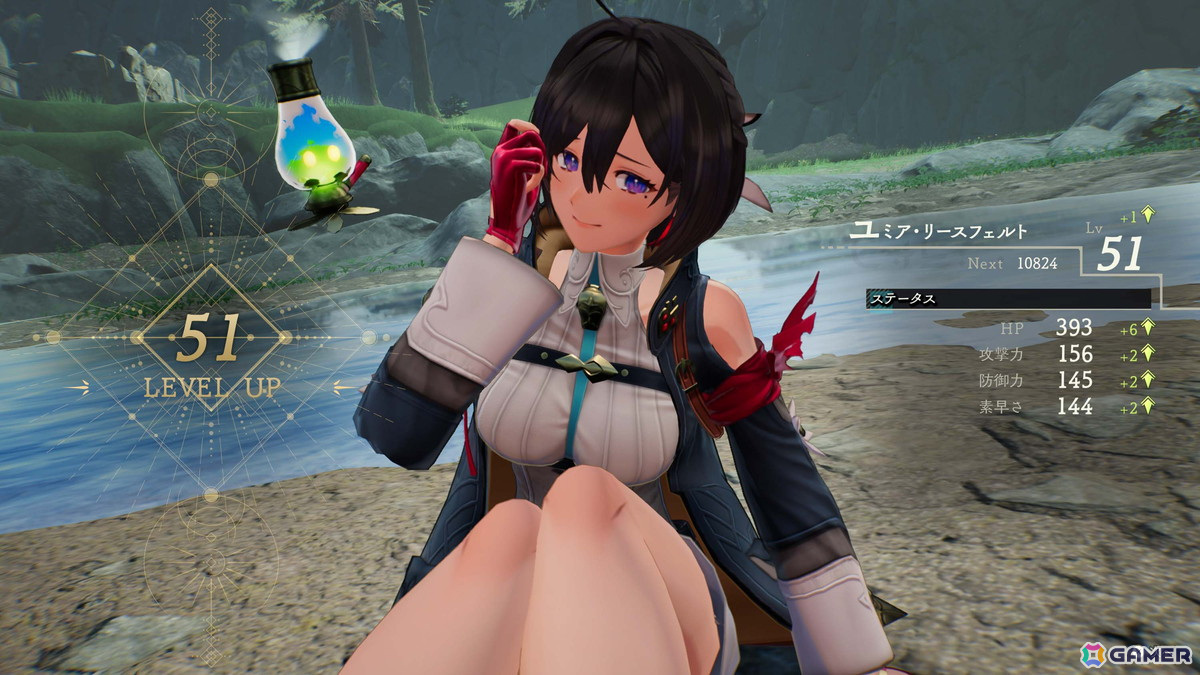 「ユミアのアトリエ」アバンタイトルムービーや新ビジュアルが公開!年齢、戦闘スタイルなどのキャラクタープロフィールやフィールド詳細もの画像