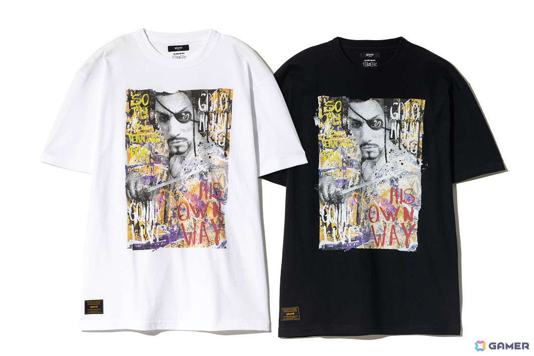 マダオ★龍が如く glamb 真島吾朗Tシャツ XLサイズ 限定 新品 glamb glamb×『龍が如く』真島吾朗 先行予約 5月上旬〜中旬入荷