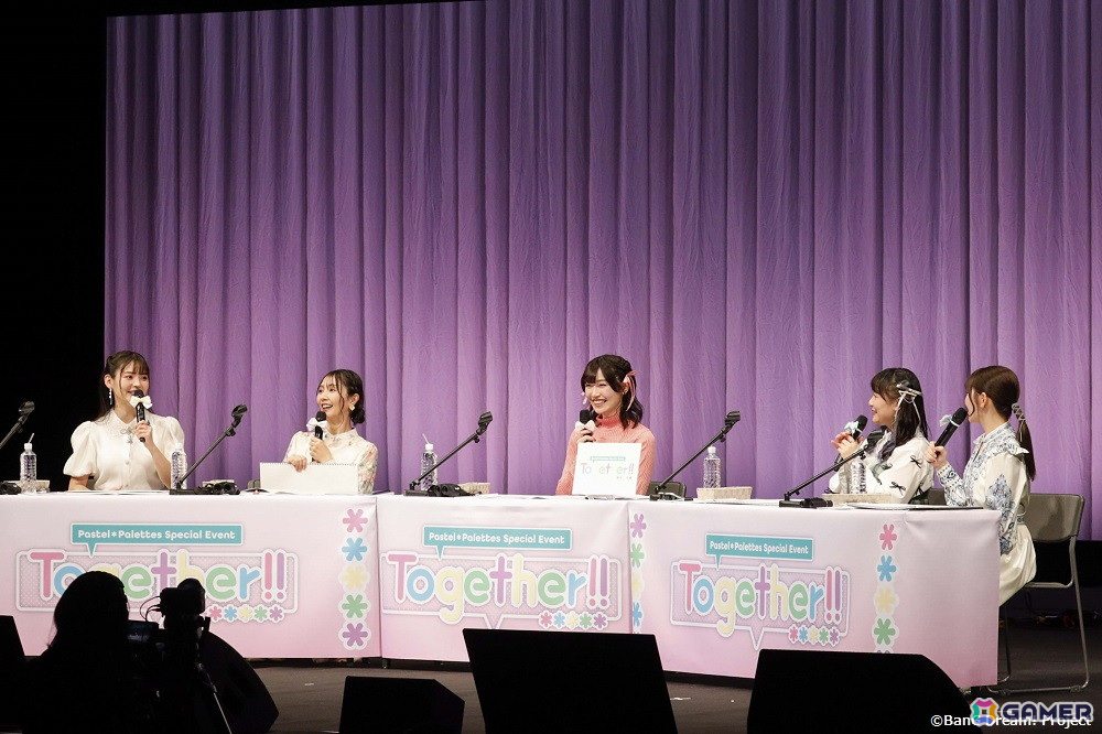 Pastel*Palettes Special Event「Together!!」が開催!メンバー5名が勢揃いのトーク&ミニライブ、朗読劇が届けれられたの画像