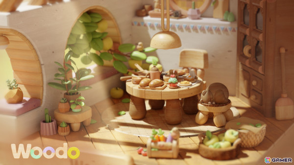 優しいジオラマのようなグラフィックが印象的な3Dパズルゲーム「Woodo」のストーリートレーラーが公開！の画像