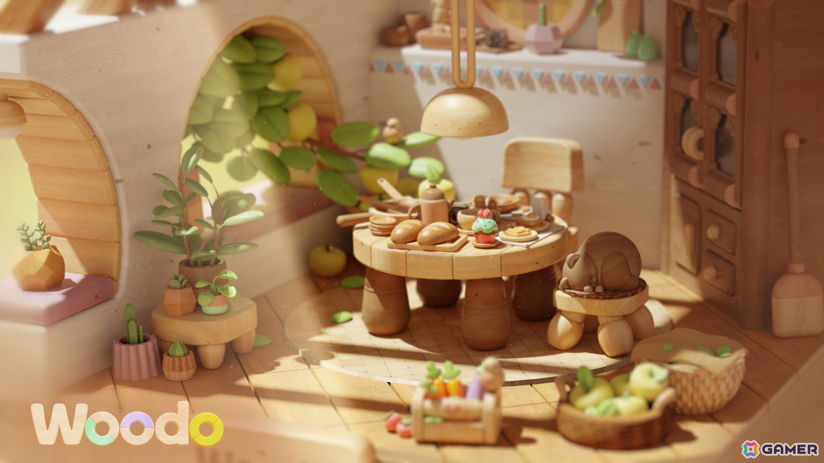 優しいジオラマのようなグラフィックが印象的な3Dパズルゲーム「Woodo」のストーリートレーラーが公開！の画像2