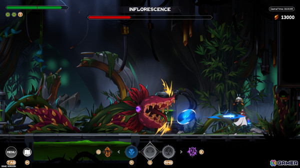 変形武器を使ったアクションが楽しめるメトロイドヴァニア「INAYAH - Life After Gods」のSteam版が2025年3月27日に発売！の画像