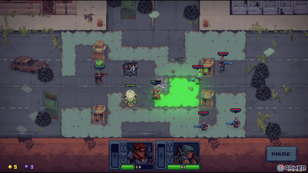 部隊のポジショニングがカギとなるローグライク・オートバトルSRPG「Deadlock Station」のデモがSteam Nextフェスで公開！の画像