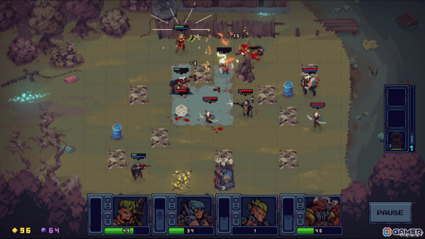 部隊のポジショニングがカギとなるローグライク・オートバトルSRPG「Deadlock Station」のデモがSteam Nextフェスで公開！の画像