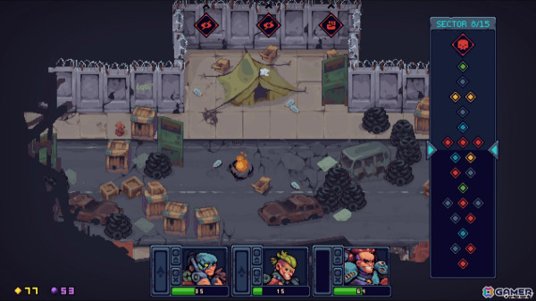 部隊のポジショニングがカギとなるローグライク・オートバトルSRPG「Deadlock Station」のデモがSteam Nextフェスで公開！の画像