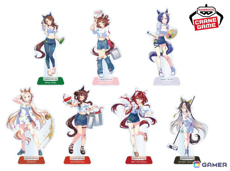 「ウマ娘 プリティーダービー NAMCO Promotion third」が開催!ペインタースタイルの限定描き下ろしイラストを使用したアイテムなどが3月14日より順次登場の画像