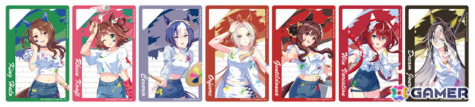 「ウマ娘 プリティーダービー NAMCO Promotion third」が開催!ペインタースタイルの限定描き下ろしイラストを使用したアイテムなどが3月14日より順次登場の画像