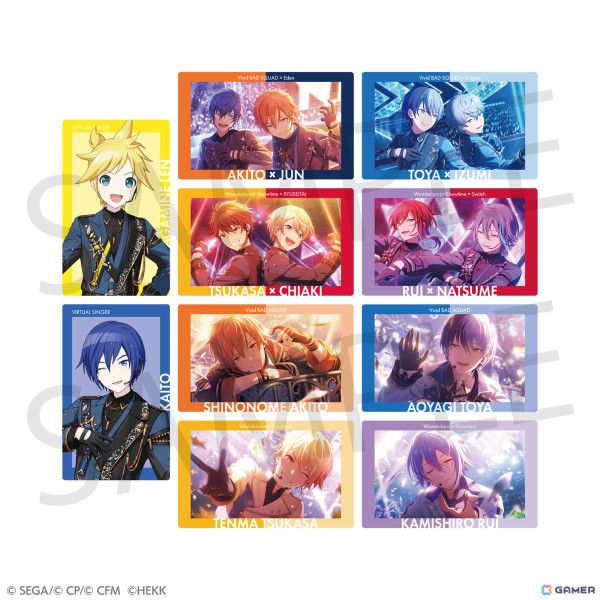 「プロセカ」×「あんスタ！！」コラボ商品の予約受付が開始！の画像