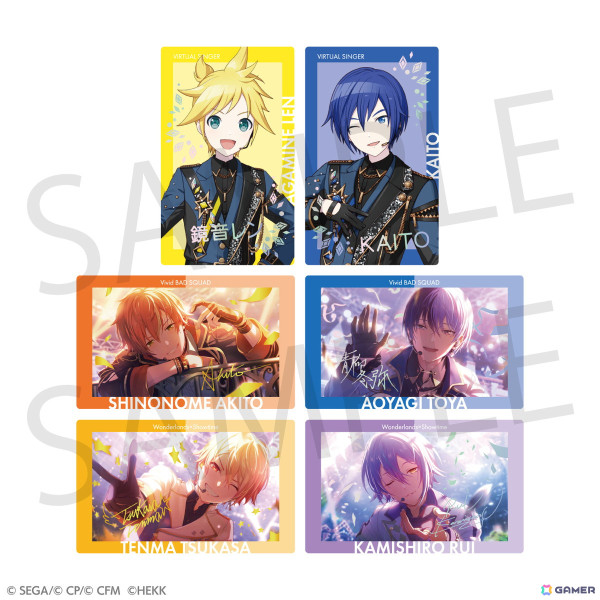 「プロセカ」×「あんスタ！！」コラボ商品の予約受付が開始！の画像