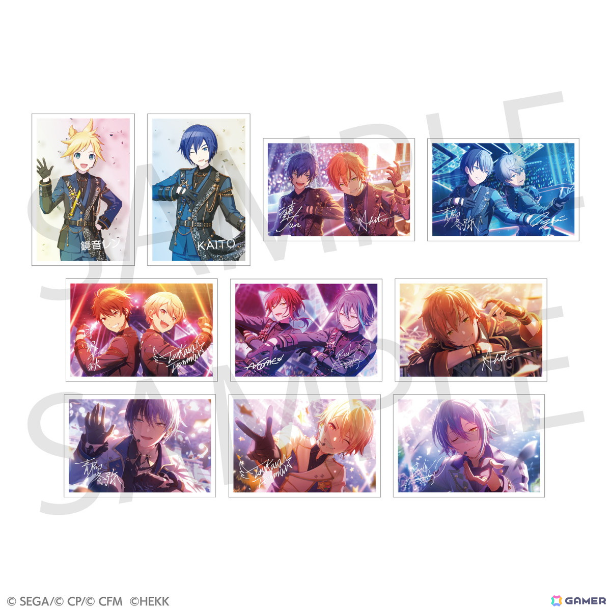 「プロセカ」×「あんスタ!!」コラボ商品の予約受付が開始!の画像