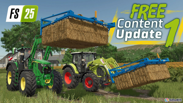 「Farming Simulator 25」でCLAASやJohn Deereなどの農機5種類を追加する無料アップデートが配信！の画像5