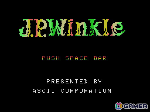 古き良きアクションゲーム「J.P.ウィンクル（MSX版）」がプロジェクトEGGにて配信！の画像