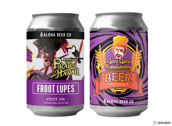 「龍が如く8外伝」と「ALOHA BEER」のコラボ第2弾が開催！パッケージ缶「ゴロゴロ覚醒麦酒」の販売がスタートの画像4
