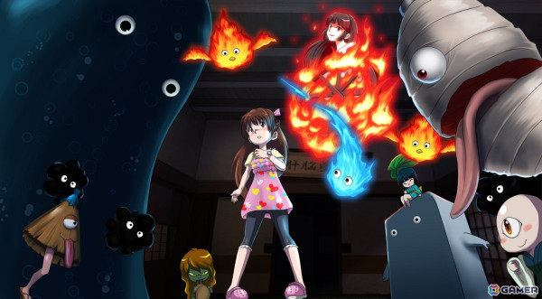 妖怪屋敷からの脱出を目指すツインスティックブロック崩し「歌と森の妖怪屋敷」がSwitchで7月10日に発売！の画像2