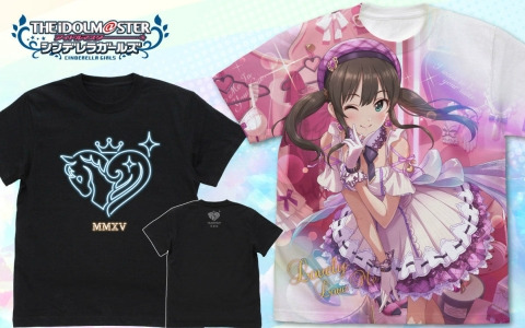 「デレマス」より「［ラブリー・ラブミー］渋谷凛 フルグラフィックTシャツ」などの新グッズが登場！