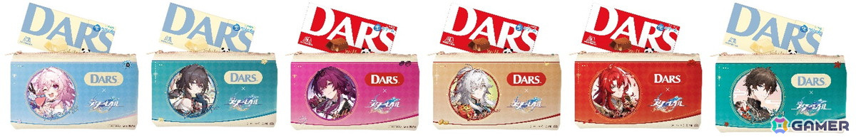 「DARS」×「崩壊:スターレイル」コラボキャンペーンは3月4日より実施!なのか、丹恒、カフカたちがキービジュアルや賞品などで登場の画像