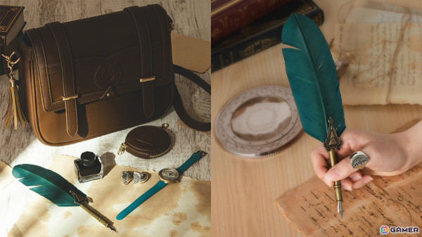 漫画「とんがり帽子のアトリエ」ココをイメージしたバッグや魔描の杖