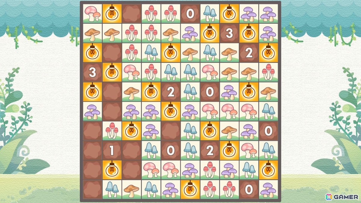 光を灯してきのこを収穫していくパズルゲーム「Puzzleライト＆マッシュルーム1000」がSwitchにて配信！の画像7