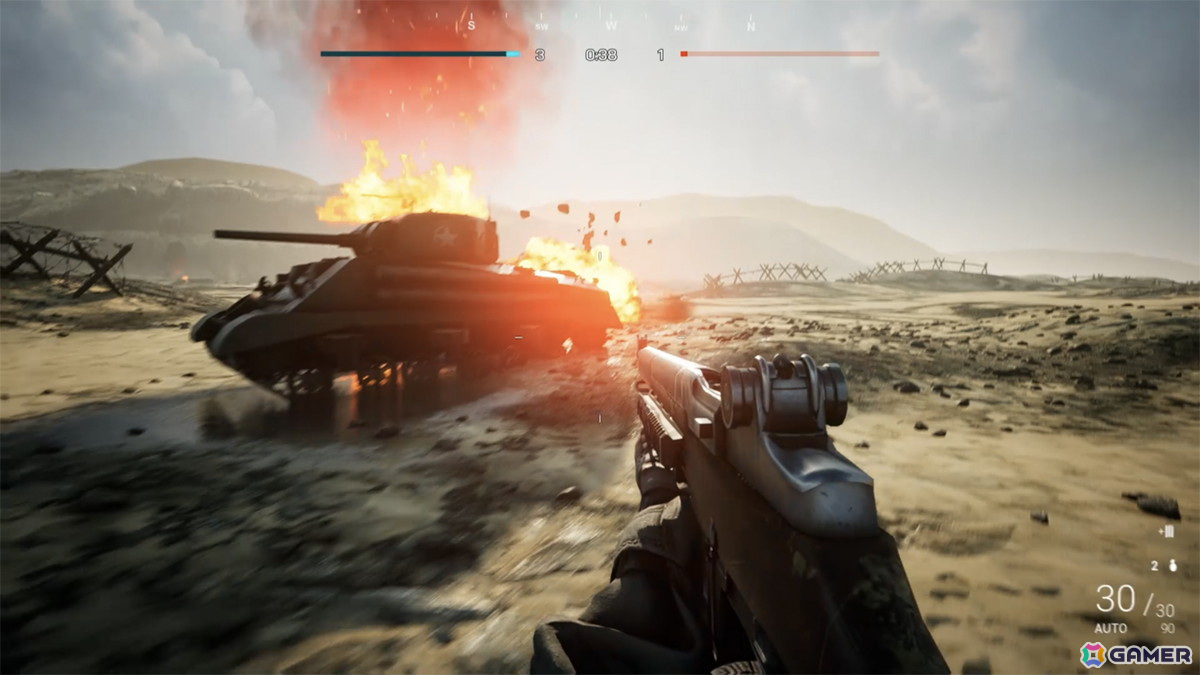 ノルマンディー上陸作戦を描いたSwitch用シングルプレイFPS「ワールド アット ウォー ノルマンディー」が配信!の画像