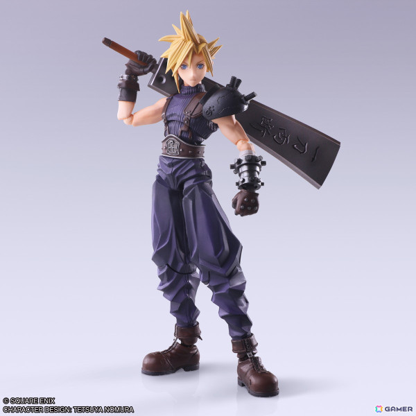 アクションフィギュア「ファイナルファンタジーVII BRING ARTS クラウド・ストライフ ハードブレイカーVer.」が8月に発売！オリジナル版の姿を忠実に再現の画像1