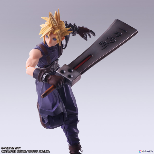 アクションフィギュア「ファイナルファンタジーVII BRING ARTS クラウド・ストライフ ハードブレイカーVer.」が8月に発売！オリジナル版の姿を忠実に再現の画像