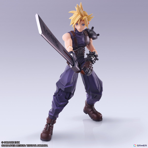 アクションフィギュア「ファイナルファンタジーVII BRING ARTS クラウド・ストライフ ハードブレイカーVer.」が8月に発売！オリジナル版の姿を忠実に再現の画像