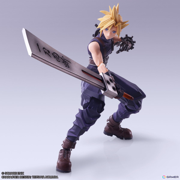 アクションフィギュア「ファイナルファンタジーVII BRING ARTS クラウド・ストライフ ハードブレイカーVer.」が8月に発売！オリジナル版の姿を忠実に再現の画像6