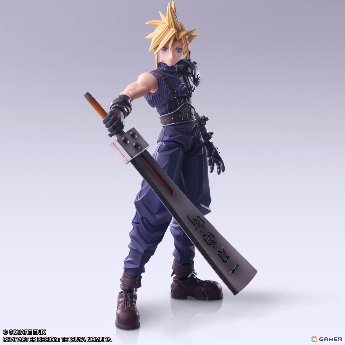 アクションフィギュア「ファイナルファンタジーVII BRING ARTS クラウド・ストライフ ハードブレイカーVer.」が8月に発売！オリジナル版の姿を忠実に再現の画像4