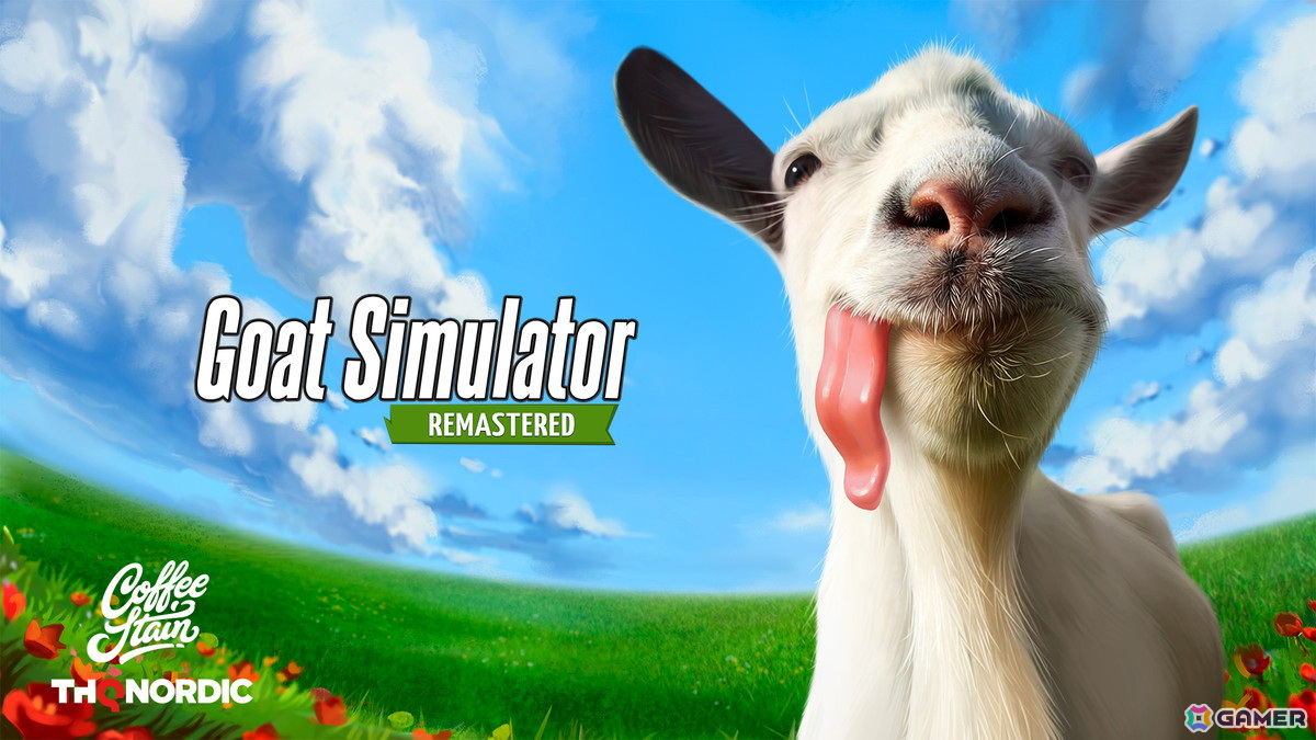 カオスなヤギシミュレーションゲームがリマスター化！「Goat Simulator: Remastered」PS5パッケージ版が発売決定の画像