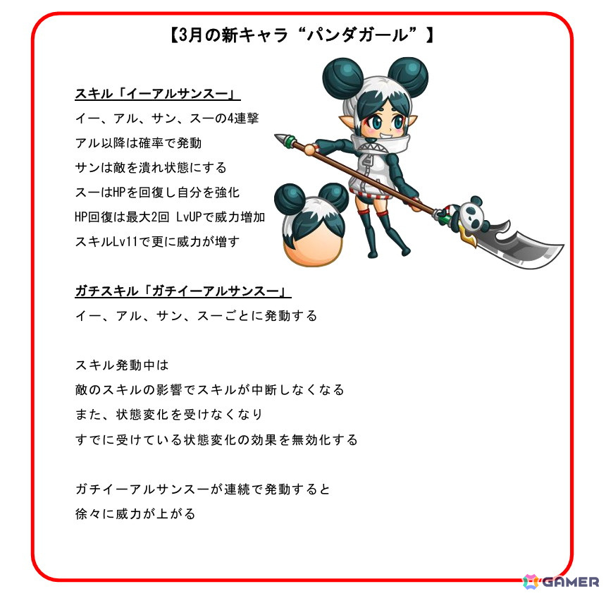 「城とドラゴン」3月の新キャラ“パンダガール”が登場!「サンリオキャラクターズ」との復刻コラボイベントも開催の画像
