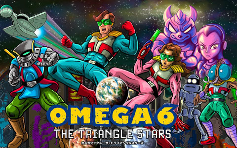 レトロフューチャーADV「OMEGA 6 The Triangle Stars」Steam版が発売！40％オフのリリース記念セールも