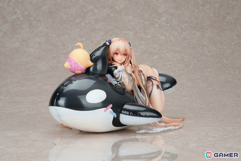 「アズレン」アンカレッジが着せ替え「ドルフィンブルー・レッスン」の姿で立体化!差し替え可能な表情パーツ「拗ね顔」も付属の画像