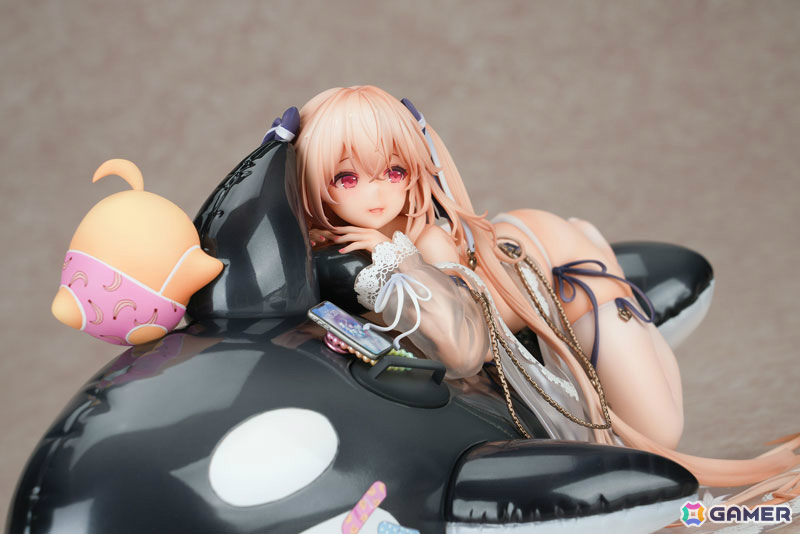 「アズレン」アンカレッジが着せ替え「ドルフィンブルー・レッスン」の姿で立体化!差し替え可能な表情パーツ「拗ね顔」も付属の画像