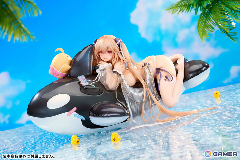 「アズレン」アンカレッジが着せ替え「ドルフィンブルー・レッスン」の姿で立体化!差し替え可能な表情パーツ「拗ね顔」も付属の画像