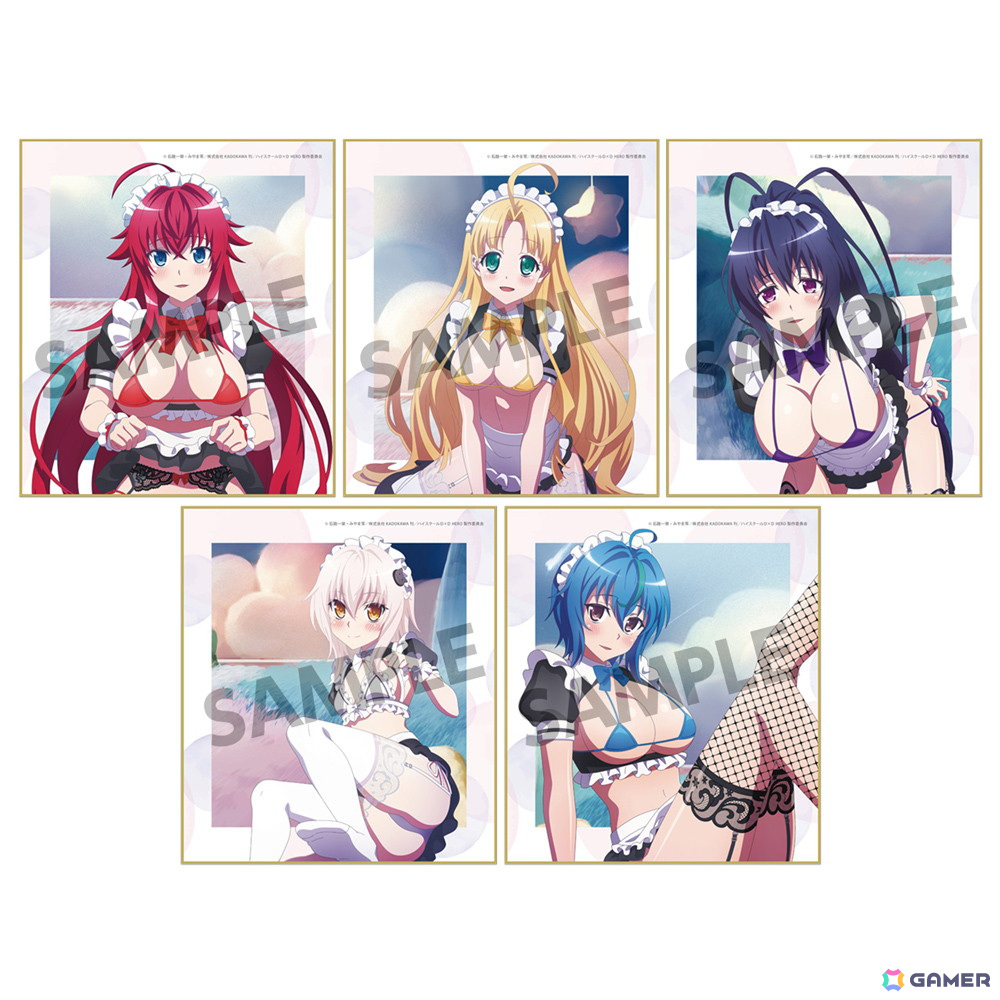「ハイスクールD×D HERO」描き下ろしイラストグッズがドン・キホーテ対象店舗で3月22日より販売！の画像