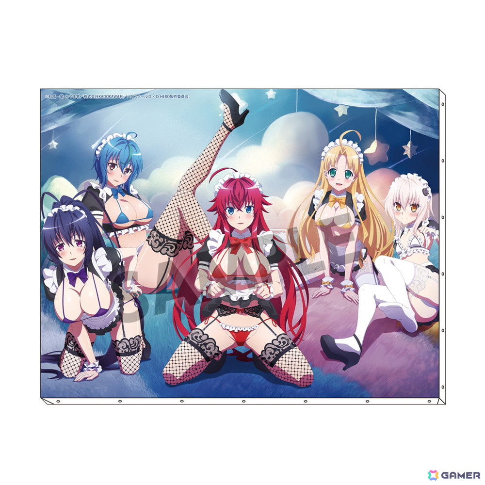 ハイスクールD×D HERO」描き下ろしイラストグッズがドン