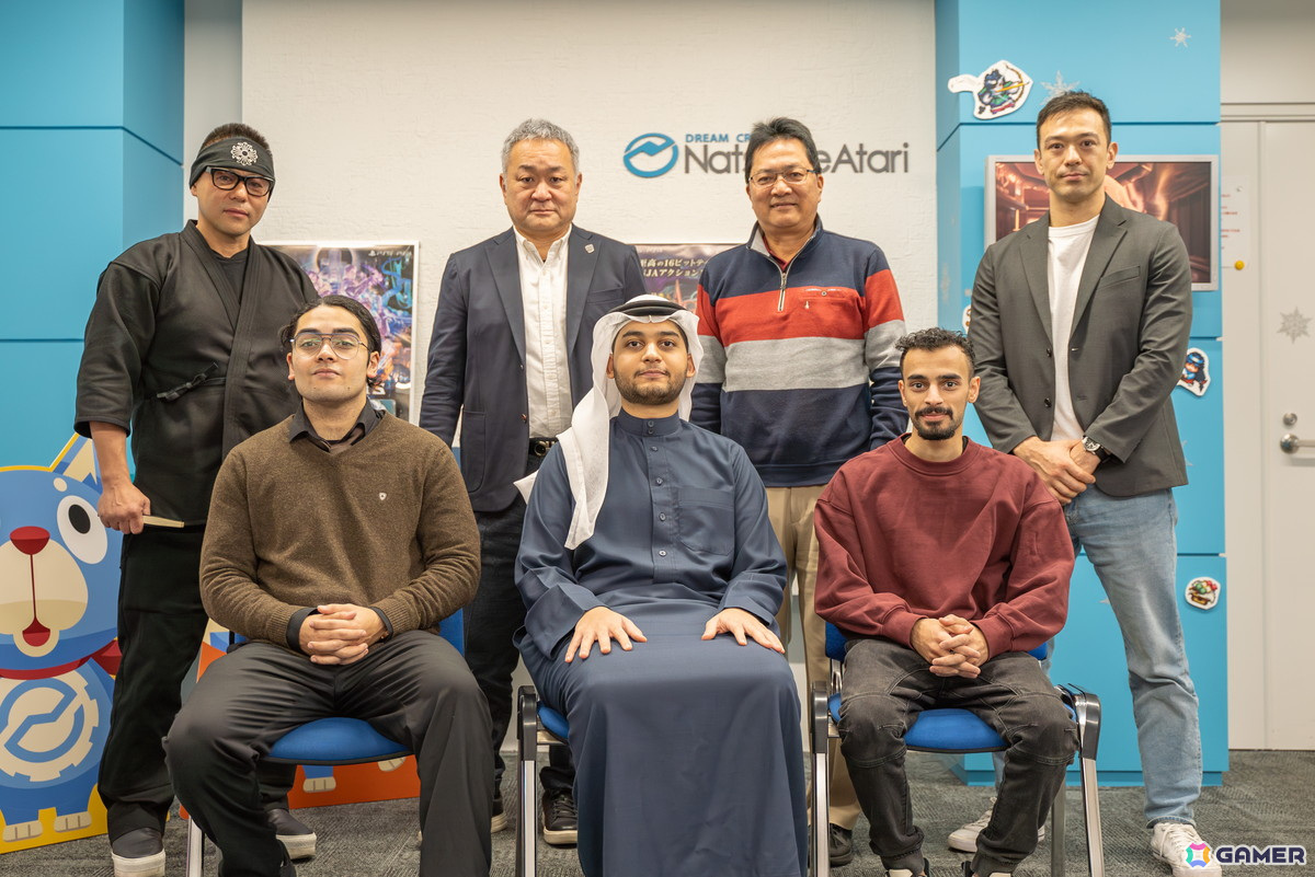 ナツメアタリがバーレーン王立の労働ファンドと若手ゲーム開発者を受け入れるパートナーシップを提携の画像