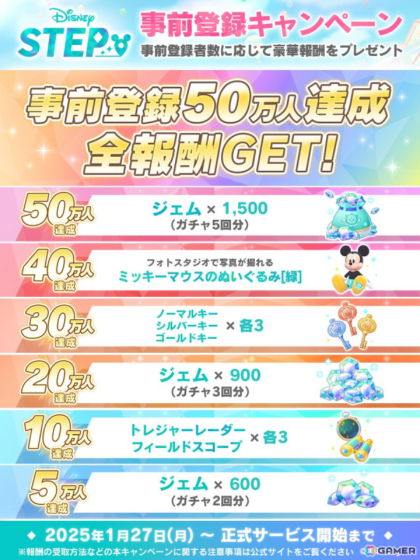 位置情報ゲーム「Disney STEP」がサービス開始！ゲーム内に登場するトレジャーが当たるキャンペーンも開催予定の画像5