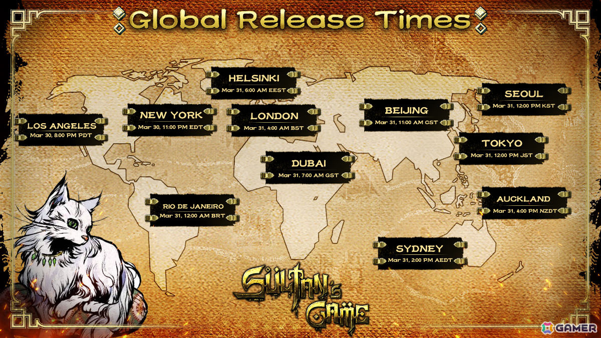 宮廷サバイバルカードRPG「スルタンのゲーム」の正式リリース日が3月31日に決定!50種類以上のマルチエンディングが追加の画像